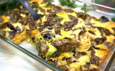 Омлет, который умеет удивлять: печень и кабачок превращают привычное блюдо в ресторанный ужин