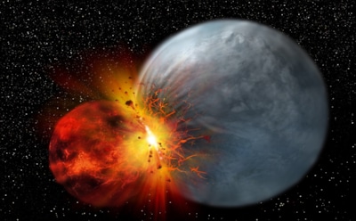 Земля помнит столкновение: ученые нашли химические следы древней планеты, породившей Луну