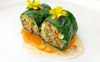 Голубцы без капусты: нежный вариант со шпинатом и фаршем, который тает во рту