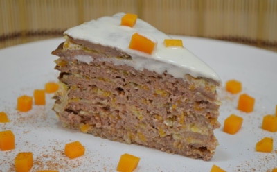 Осенний торт без грамма сахара: рецепт печеночного шедевра с тыквой и творожным кремом