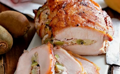 Грушевый соблазн с киви-акцентом: эта необычная запеченная свинина просто тает во рту