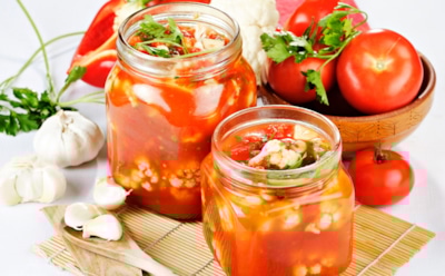 Когда овощи становятся деликатесом: рецепт цветной капусты в томатном соусе на зиму