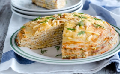 Праздничное застолье без лишних хлопот: этот  курник становится звездой стола уже с первой подачи