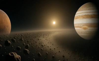 Космический защитник с темной стороной: гравитация Юпитера превращает опасные объекты в снаряды для нашей планеты