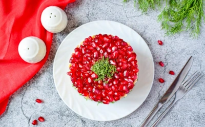 Как задобрить Огненную Лошадь: салат «Гранатовое счастье» — это то, что нужно