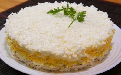 Изысканный салат «Невеста»: выглядит скромно, но исчезает мгновенно