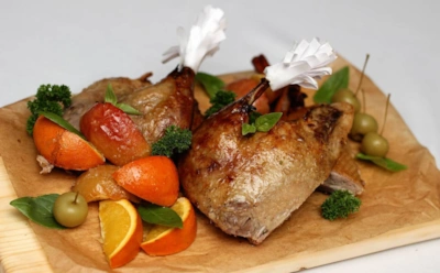 Сочнейшая утка по-датски: рождественская классика с ароматом цитруса