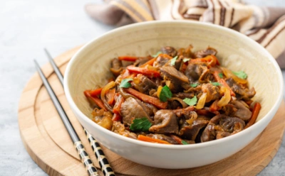 Чистый белок без лишнего жира: простой и очень вкусный ужин из куриных желудков