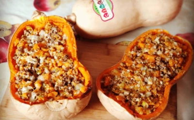 Эффектная каша в тыкве: запеченная гречка с нежной сладостью — настоящий хит на столе