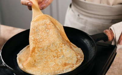 Почему кипяток — лучший друг блинов: не  прилипают и не рвутся — просто идеально