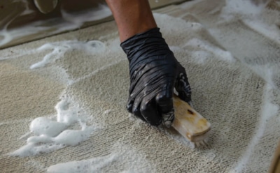 Ковер станет чище за один подход: простой раствор из трех средств — серость и пыль исчезнут