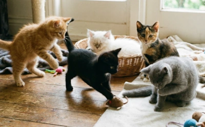 Один помет — три разных окраса: почему котята рождаются непохожими друг на друга — сюрприз генетики