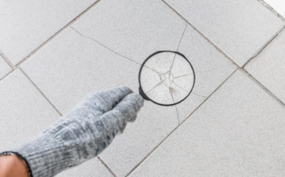 Плитка в ванной треснула и потемнела: как ее починить и при этом не менять всю стену