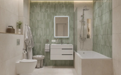 Новые тренды ремонта ванной: эти цвета, панели и сантехника вытесняют старые решения