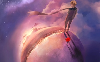 Маленький принц на его планете