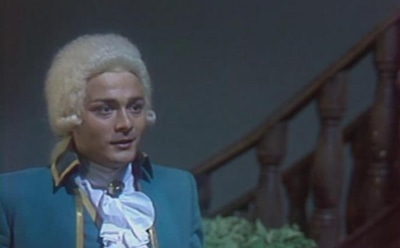 Образ Милона в телеспектакле «Недоросль»