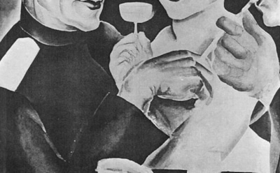 Иллюстрация Александра Аршинова к поэме «Двенадцать»