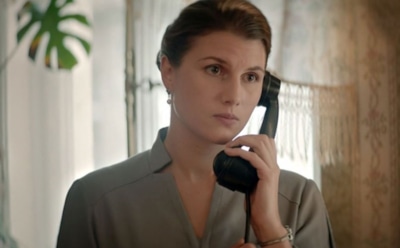 Марьяна Спивак в образе Ирины Зиминой в сериале «Шифр»