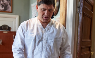 Сергей Пускепалис в образе Константина Проскурина в сериале «Шифр»