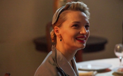 Екатерина Вилкова в образе Анны Дорофеевой в сериале «Шифр»