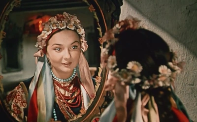 Людмила Мызникова в образе Оксаны в фильме «Вечера на хуторе близ Диканьки»