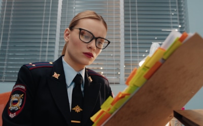 Алевтина Тукан в образе Анны Туркиной в сериале «Девушки с Макаровым»