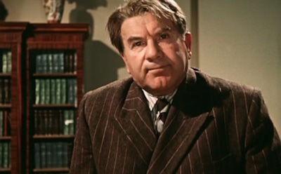 Игорь Ильинский в образе Огурцова в музыкальном фильме «Карнавальная ночь»