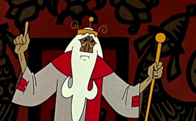 Образ царя Дадона в мультфильме «Сказка о золотом петушке»