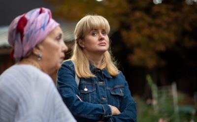 Анна Михалкова в образе Васнецовой в сериале «Васнецова»