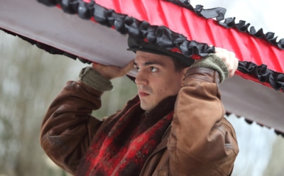 Даня Киселев в образе Цыгана в сериале «Слово пацана. Кровь на асфальте»