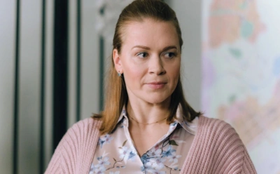 Светлана Колпакова в образе Нины в фильме «Ивановы-Ивановы: Новогодние приключения»