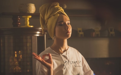 Александра Киселева в образе Даши в сериале «Погнали»