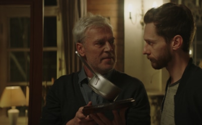 Игорь Жмых (Григорий Калинин) и Игорь Михайлович (Александр Тараньжин) в сериале «Мылодрама»