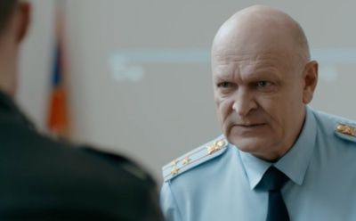 Александр Тютин в образе Кутузова