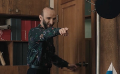 Омар Алибутаев в образе Марата