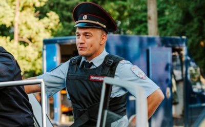 Алексей Демидов в образе Куценко в сериале «Инспектор Гаврилов»