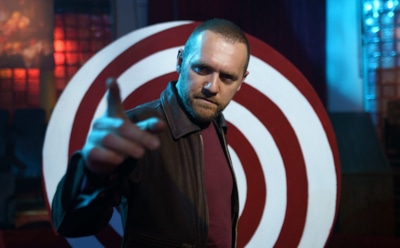 Денис Шведов в образе Бекешева в сериале «Красный 5»