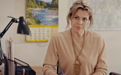 Светлана Тимофеева-Летуновская в образе Натальи в сериале «Некрасивая подружка»