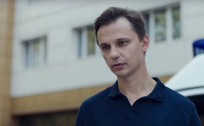 Сергей Загребнев в образе Михаила Жданова в сериале «Загадка Пифагора»