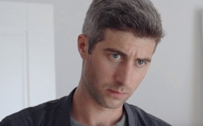 Матвей Жизневский в образе Голованова в сериале «Женщина с котом и детективом»