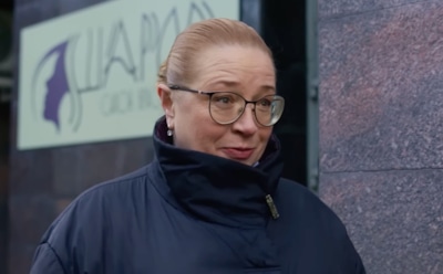 Татьяна Рассказова в образе Валентины Петровны