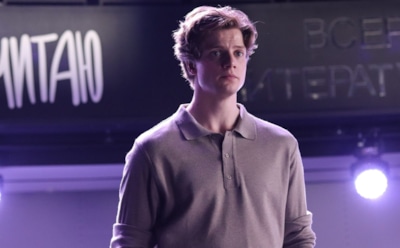 Сергей Новосад в образе Макарова в фильме «Я делаю шаг»