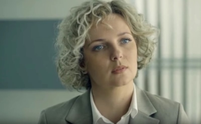 Дарья Лузина в образе Ракитиной в сериале «Чистосердечное призвание»
