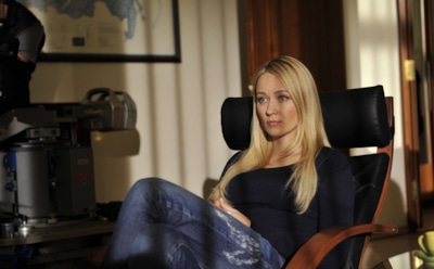 Анастасия Панина в образе Марины в сериале «Другой майор Соколов»