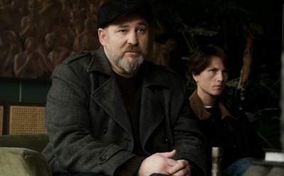 Юрий (Алексей Розин) и Оксана (Марьяна Спивак) в сериале «Черное облако»