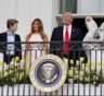 Дональд Трамп стал предметом насмешек после провала на Easter Egg Roll