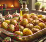 Простой способ удивить вкусом: запеченный картофель с чесноком, прованскими травами и перцем чили — аппетитное и пикантное блюдо