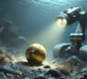 Таинственный шар из океанских глубин: американские исследователи озадачены золотистой находкой у побережья Аляски — возможно, яйцо неизвестного существа