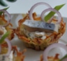 Картофельные корзинки к празднику: необычная закуска с селедочным кремом — хрустящая основа и нежная начинка