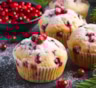 Кисло-сладкая сказка на зиму: только попробуйте эти клюквенные кексы — они пахнут лимоном и уютом